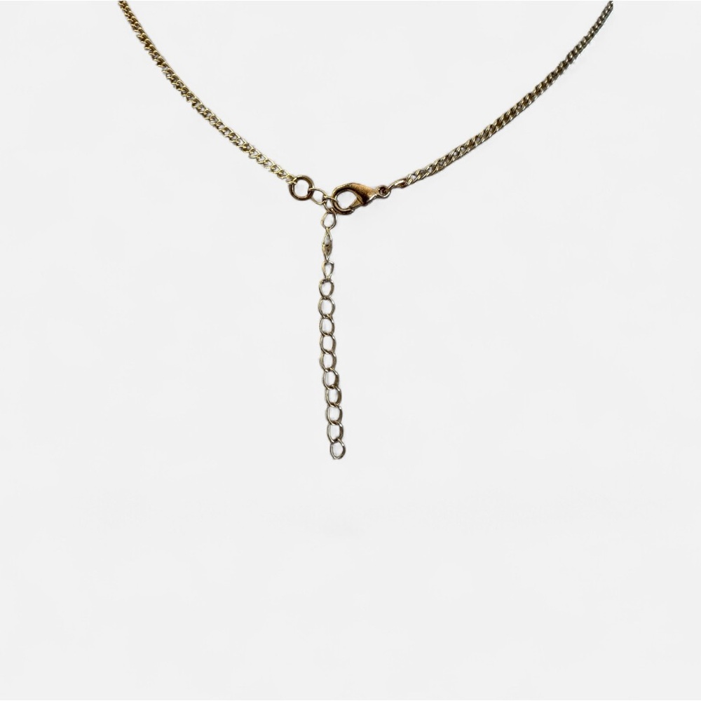 Initial G Necklace w Multicolor Gemstones - Picture 5 of 5